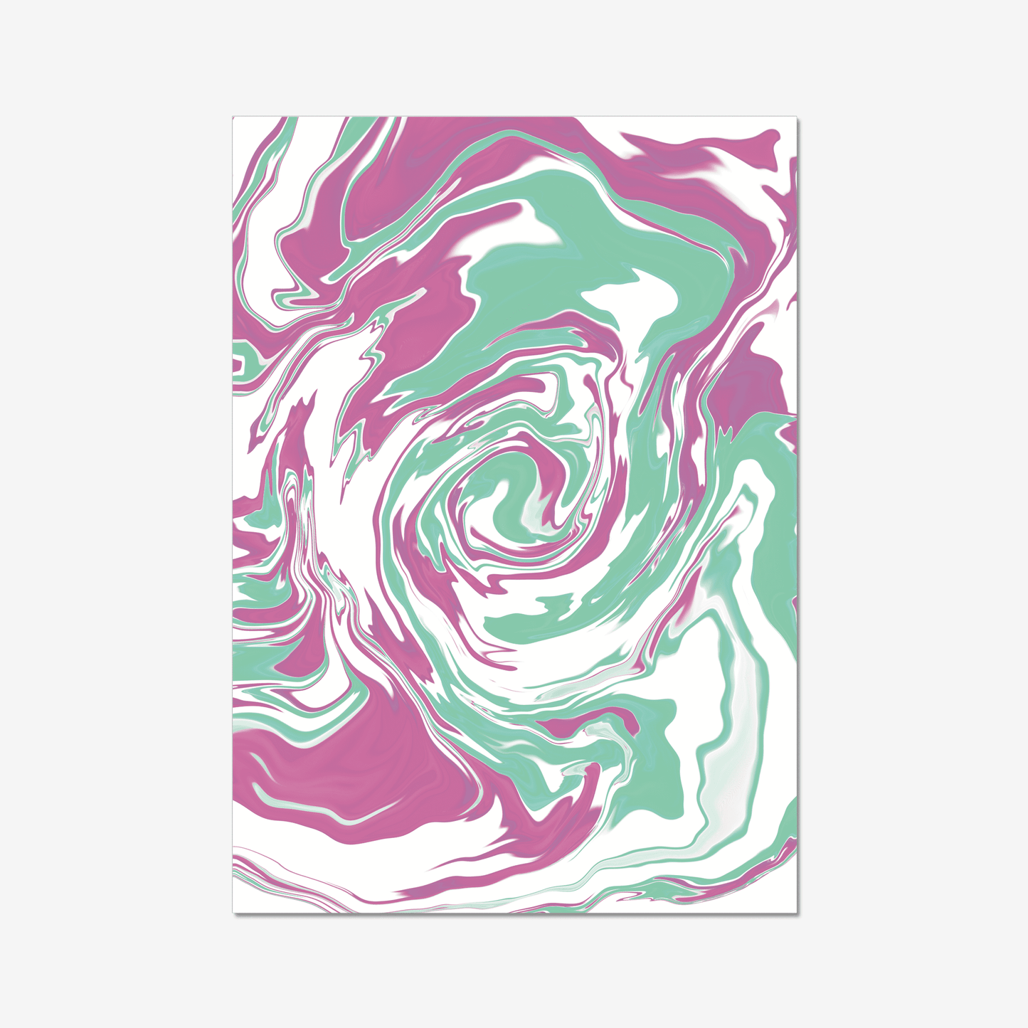 A fun marble effect print in cool pink and green tones, a perfect framed art print or poster, part of our Colourful Cali collection.  This is a statement dreamy print that would look as amazing in the bedroom as it would in the kitchen!