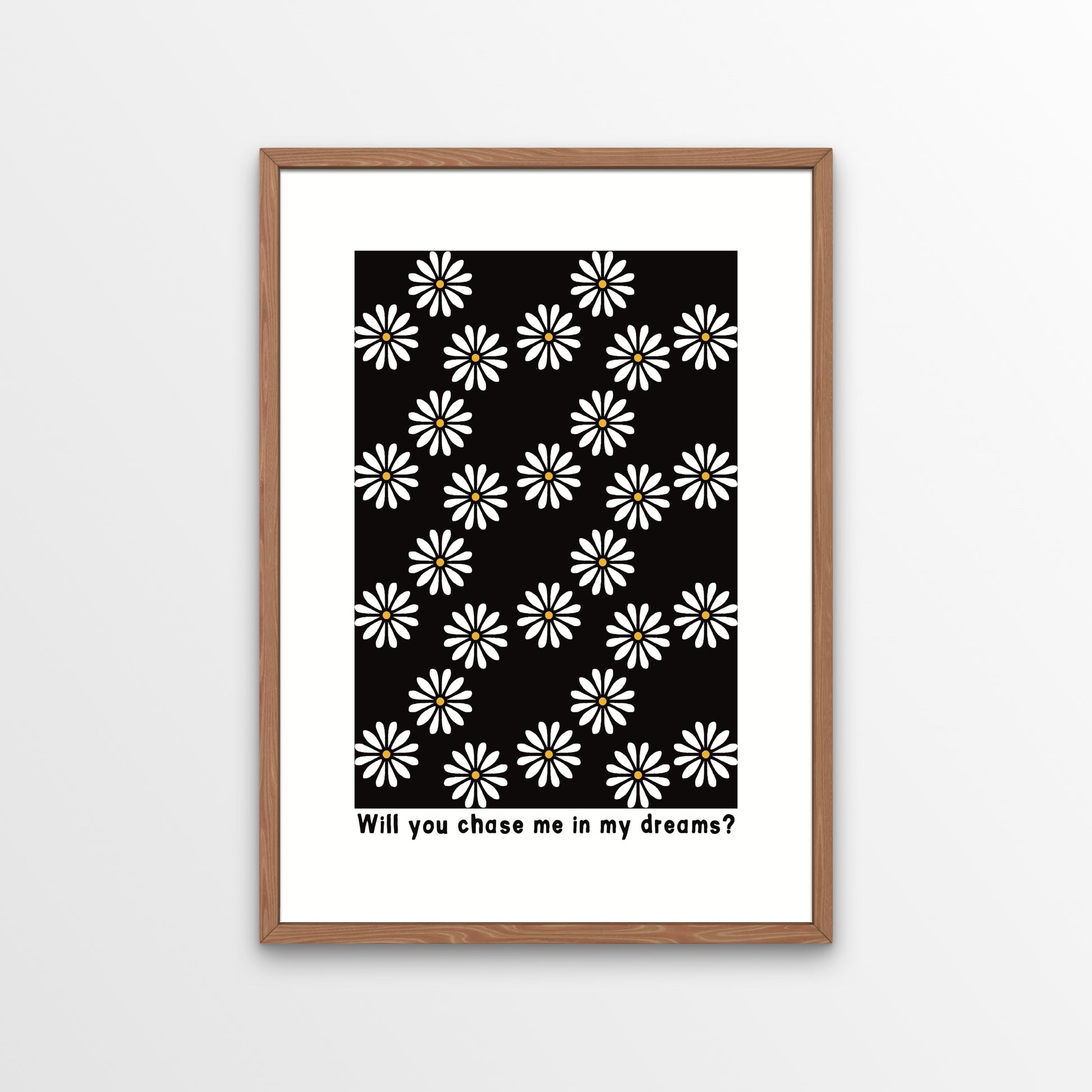 Will You Chase Me In My Dreams Art Print Poster. Daisy Jones and The Six, Wall Art Print