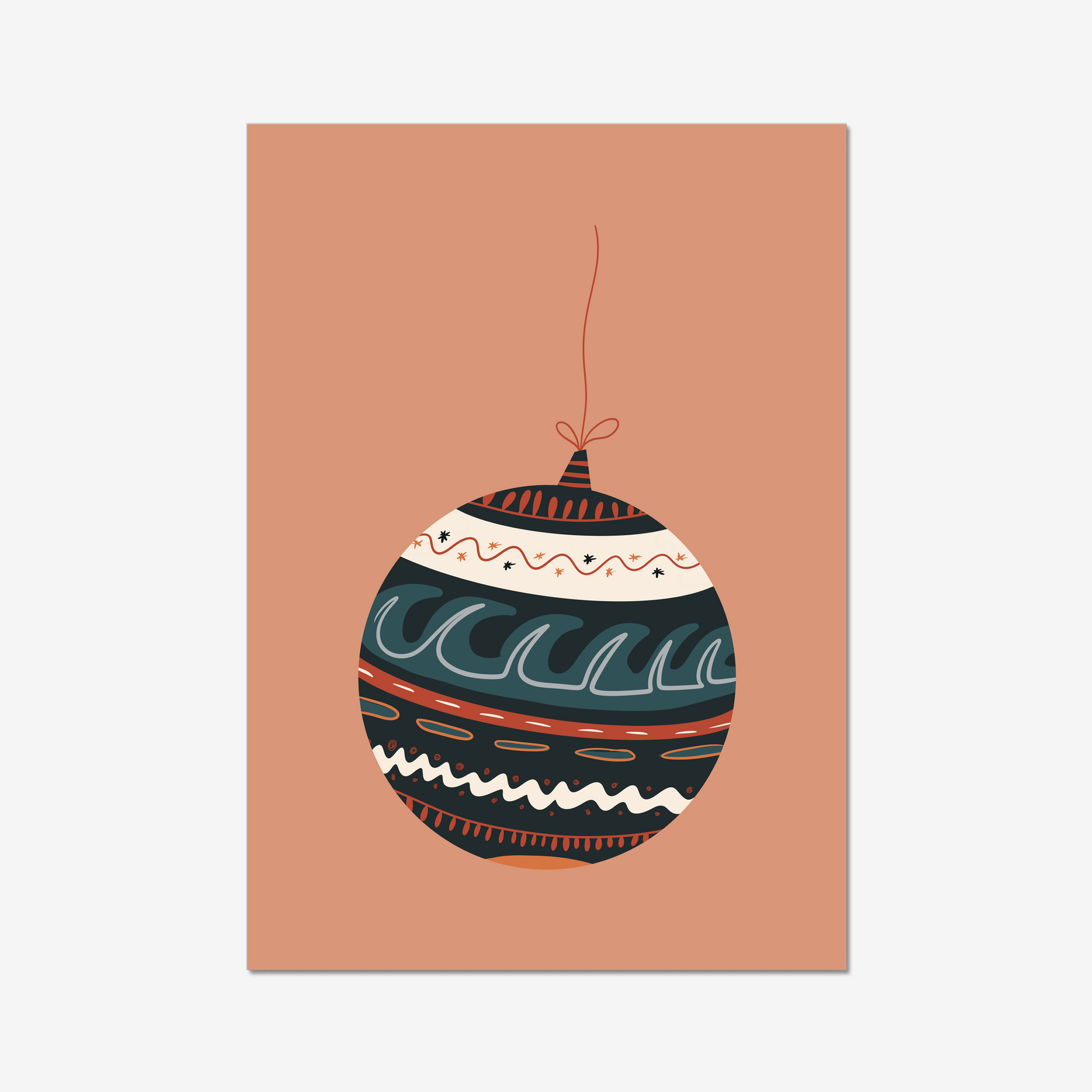 Check out our Boho Christmas Bauble Art Print Poster! This fun and festive print is perfect for adding a touch of bohemian flair to your holiday decor. Plus, it makes a great gift for the boho chic friend in your life!