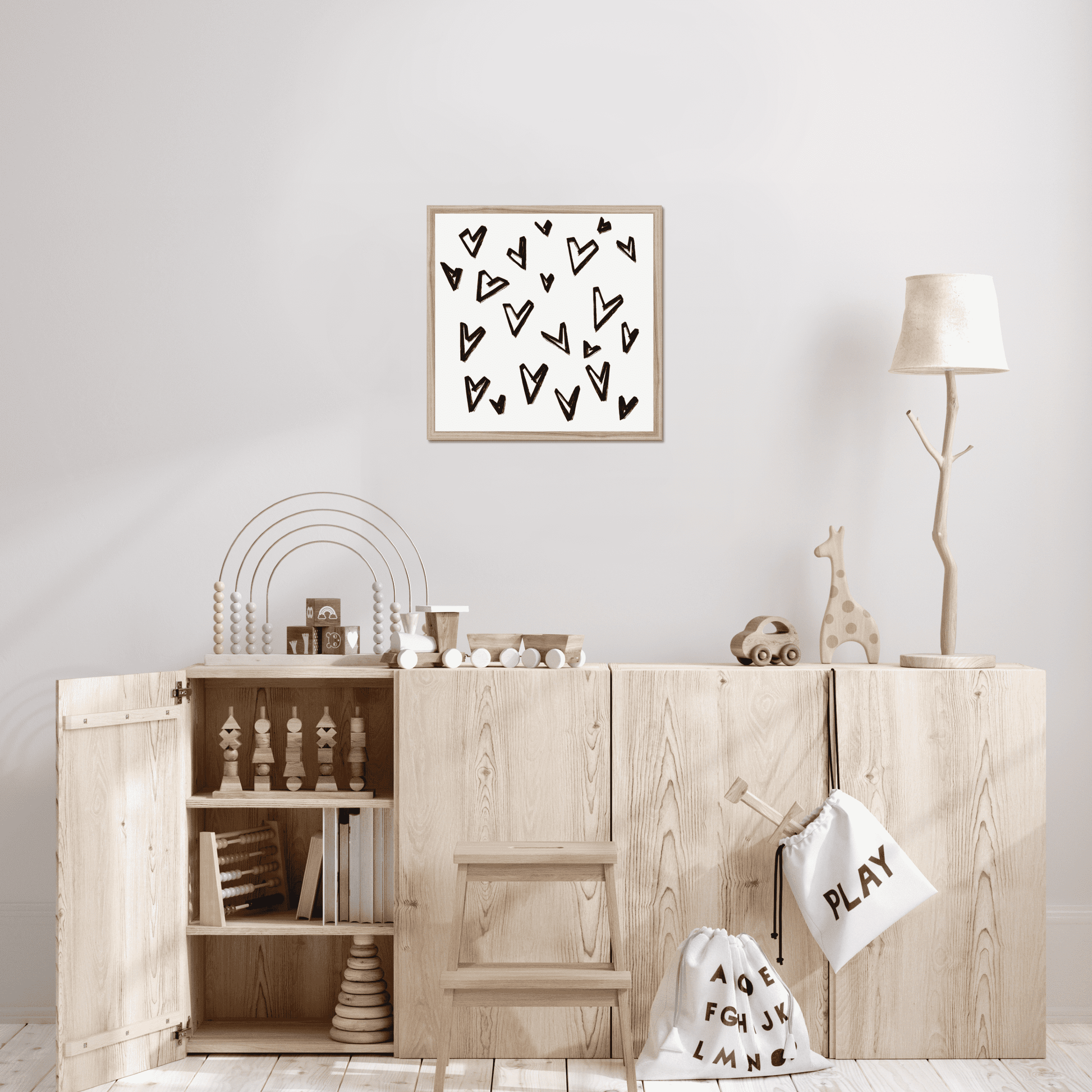 A minimalist style print, bold and simple in black and white. Celebrating a love that is strong and unique, this is great gift for your favourite person.  This is one of our most popular prints. With its bold and quirky design, it fits in perfectly with an eclectic home decor style.